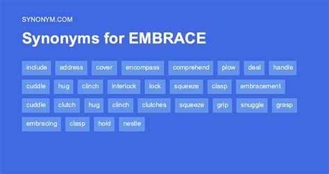 another word for embrace.
